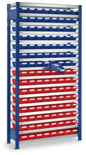 Kappes Steckregal Grundfeld mit Regalkästen extra flach