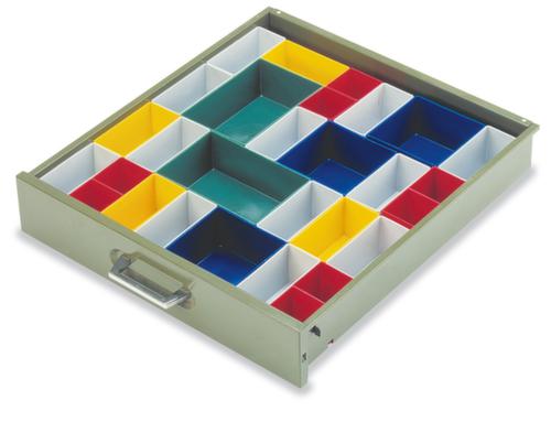 Einsatzkasten, grün, Länge x Breite 49 x 49 mm