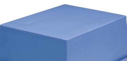 BITO Großvolumen-Mehrwegbehälter, Inhalt 120 l, Krokodildeckel