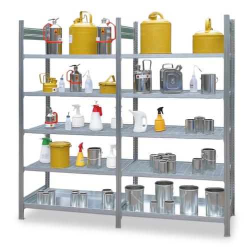 Gefahrstoffregal für Kleingebinde