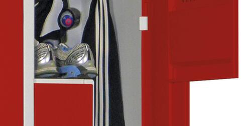 PAVOY Z-Garderobenschrank Basis lichtgrau