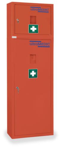 ultraMEDIC Sanitätswandschrank, leer / für Füllung nach DIN 13169