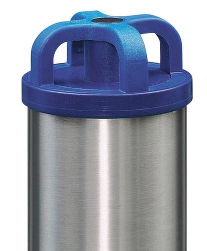 Edelstahl-Sperrpfosten, Höhe 900 mm, zum Einstecken mit Bodenhülse