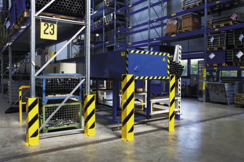 Moravia Anfahrschutz BLACK BULL im U-Profil, Höhe 1200 mm