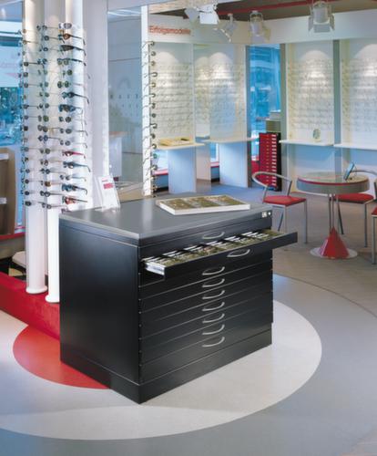 C+P Flachablageschrank, Höhe x Breite x Tiefe 760 x 1350 x 960 mm