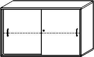 Gera Büro-Schiebetürenschrank Pro