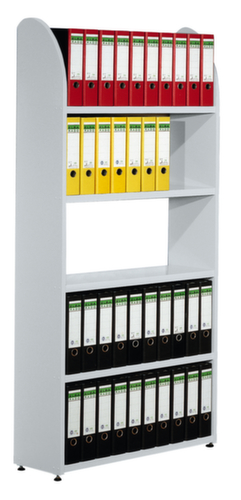 Büro-Selbstbauregal, Breite 1020 mm, 5 Böden