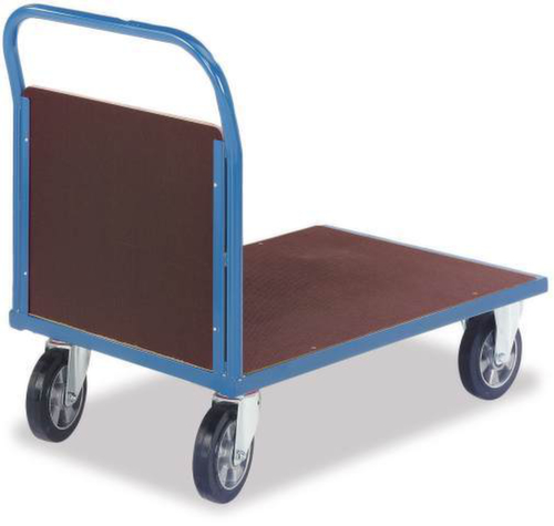 Rollcart Stirnwandwagen mit rutschsicherer Ladefläche, Traglast 1200 kg, Ladefläche 1600 x 800 mm