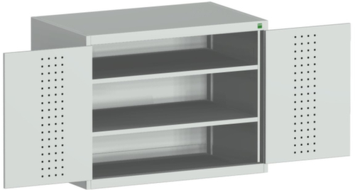 bott Lochplattenschrank cubio, 2 Böden
