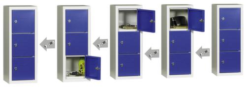 Schließfachschrank, 3 Fächer