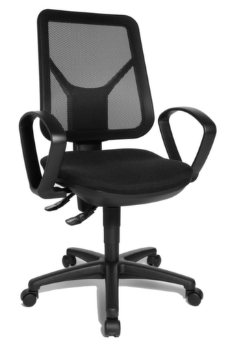 Topstar Bürodrehstuhl ERGO NET, Netzrückenlehne, schwarz