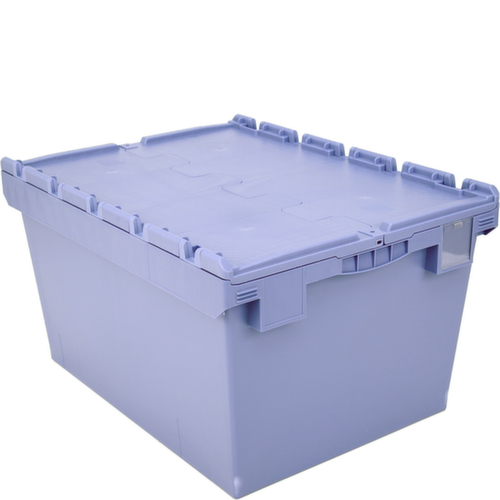 BITO Großvolumen-Mehrwegbehälter, Inhalt 158 l, Krokodildeckel