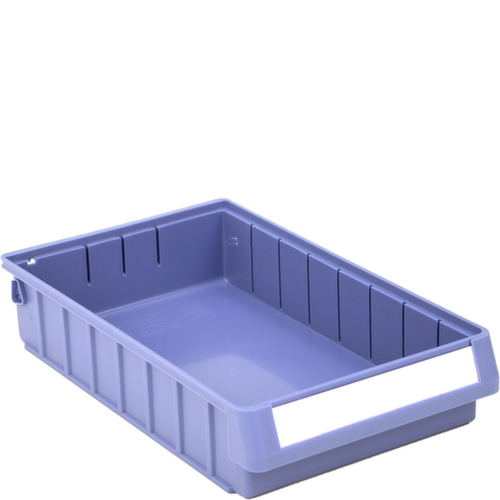 BITO Verstärkter Regalkasten, taubenblau, Tiefe 400 mm