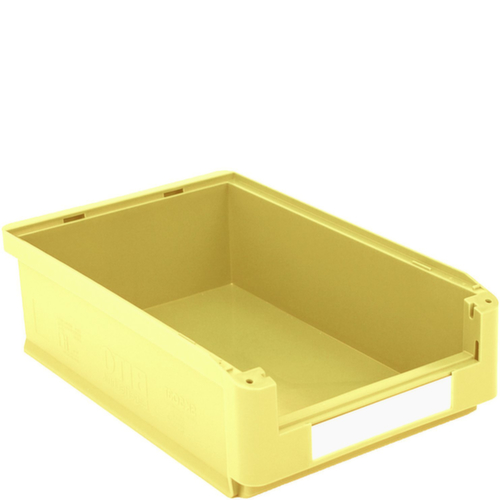 BITO Sichtlagerkasten hoch belastbar, gelb, Tiefe 500 mm, Polypropylen