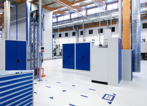 LISTA Schwerlast-Flügeltürenschrank, 2 Schublade(n)