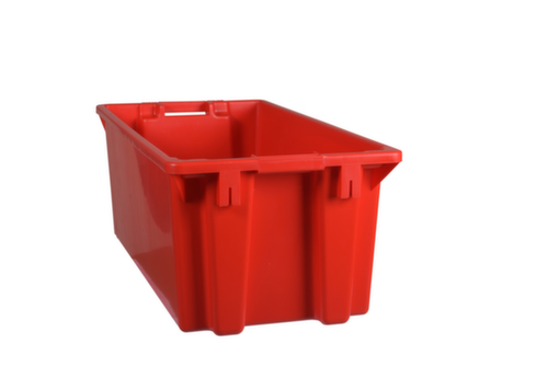Drehstapelbehälter, rot, Inhalt 70 l