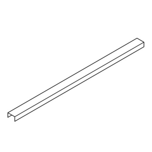 Verbindungsprofil für Flach-Bodenwanne, Länge 2470 mm