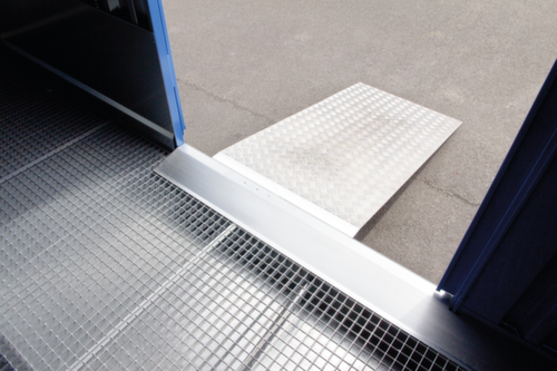 Säbu Überfahrbrücke für Materialcontainer, Traglast 1000 kg