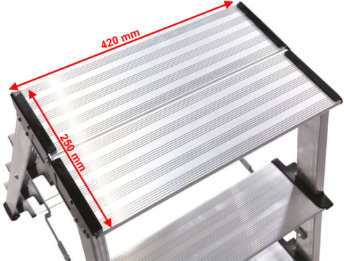 Krause Klapptritt Monto®, Podesthöhe 850 mm