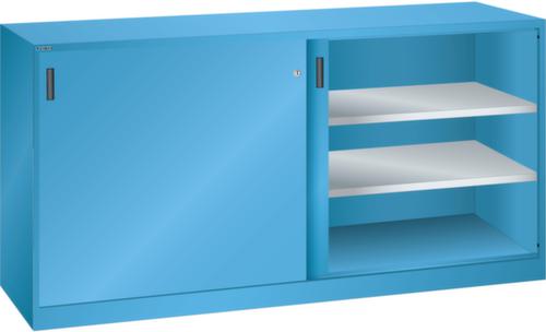 LISTA Schiebetürenschrank mit verzinkten Böden