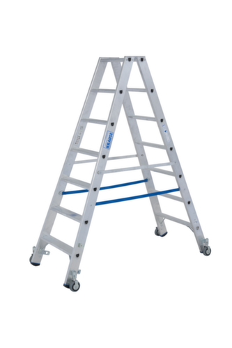 Krause Stehleiter auf Rollen