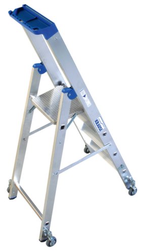 Krause Stehleiter auf Rollen