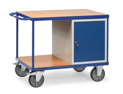 fetra Schrankwagen, Traglast 600 kg, Ladefläche 1250 x 800 mm