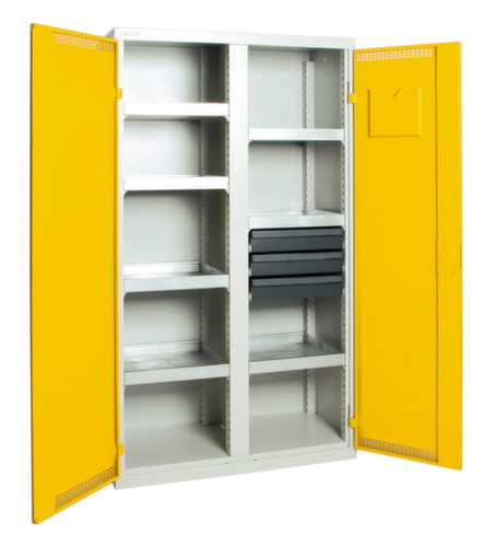 stumpf Umweltschrank aus Stahlblech, Höhe x Breite x Tiefe 1800 x 1000 x 500 mm