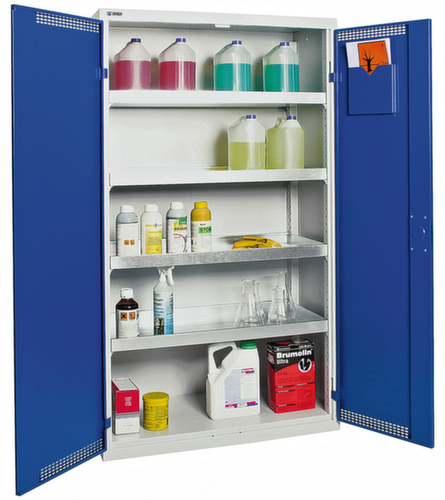 stumpf Umweltschrank aus Stahlblech, Höhe x Breite x Tiefe 1800 x 1000 x 500 mm