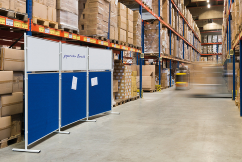 Franken Trennwand, Höhe x Breite 900 x 1200 mm, Wand weiß