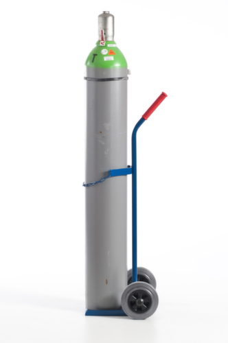 Rollcart Flaschenkarre, für 1x40/50 l Flasche, Luft-Bereifung