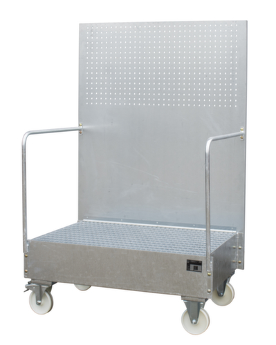 Bauer Fahrbare Auffangwanne LPW 200-2 mit Lochplatte