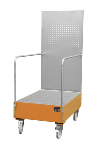 Bauer Fahrbare Auffangwanne LPW 200-3 mit Lochplatte