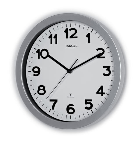 MAUL Wanduhr, mit arabischen Zahlen und Strichen, Ø 350 mm