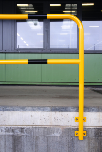 Moravia Schutzbügel MORION zur Wandmontage, Höhe x Breite 1300 x 2000 mm