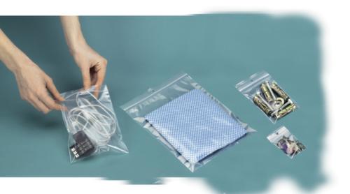 Druckverschlussbeutel, 50 µm, Länge x Breite 300 x 110 mm