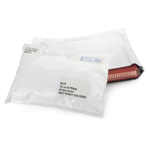 Weiße Luftpolster-Versandtasche