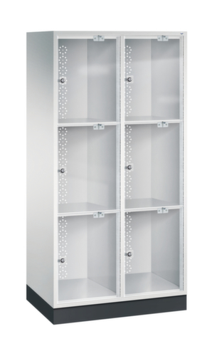 C+P Schließfachschrank Intro, 6 Fächer