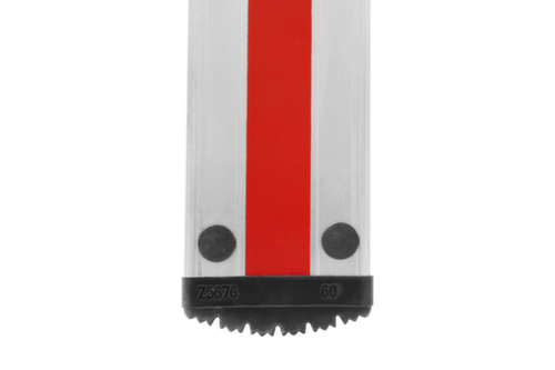 Hymer Dreiteilige Mehrzweck-Teleskopleiter SC 60, 3 x 12 rutschsicher profilierte Sprossen