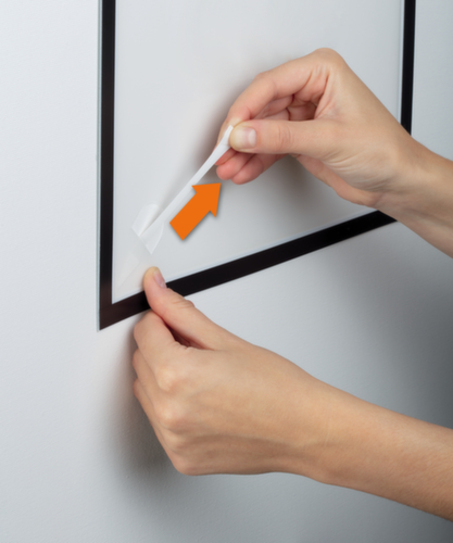 Durable Magnetrahmen DURAFRAME® WALLPAPER, DIN A4, Rückseite selbstklebend
