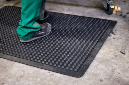 Miltex Arbeitsplatzmatte Yoga Dome Basic, Einzelmatte, Länge x Breite 1200 x 900 mm