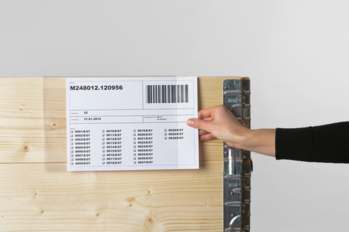 EICHNER Sichttasche, DIN A4, zum Klemmen