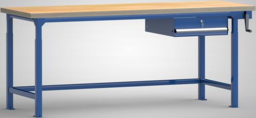 KLW Lutz Höhenverstellbare Werkbank mit Schubladen, 1 Schublade