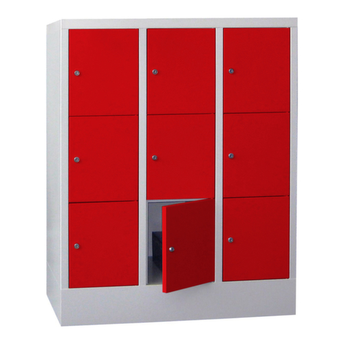 PAVOY Schließfachschrank Basis, 9 Fächer