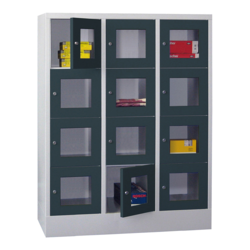 PAVOY Schließfachschrank Basis, 12 Fächer