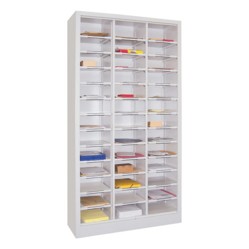 PAVOY Post-/Sortierregal Basis, Breite 1000 mm, 39 Fächer