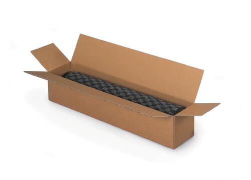 Langer Versandkarton mit großer Öffnung, 1-wellig, 800 x 100 x 100 mm