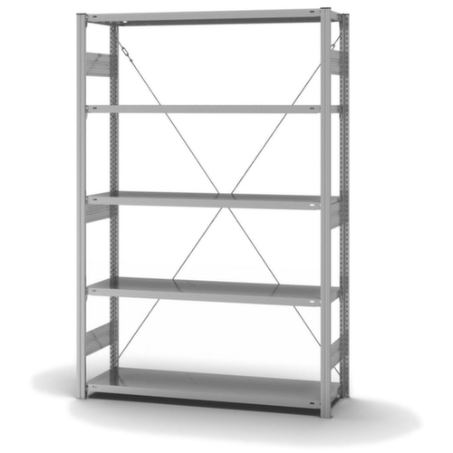 hofe System-Steckregal, Höhe x Breite x Tiefe 2000 x 1360 x 435 mm, 5 Böden