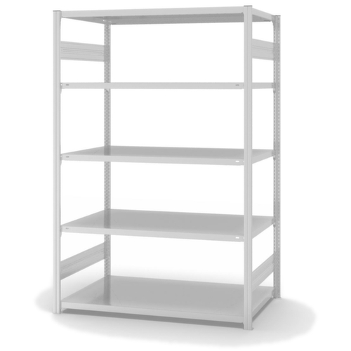 hofe Traversenregal in Standard Bauart, Höhe x Breite x Tiefe 2000 x 1360 x 835 mm, 5 Böden