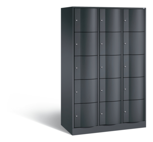 C+P Schließfachschrank Resisto, 15 Fächer